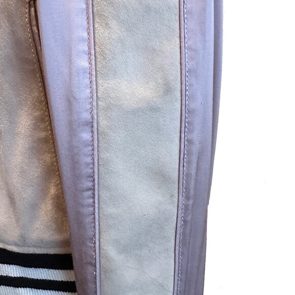 ALL SAINTS Women's "Gresley" Suede Satin Bomber Jacket, S - Picture 10 of 13